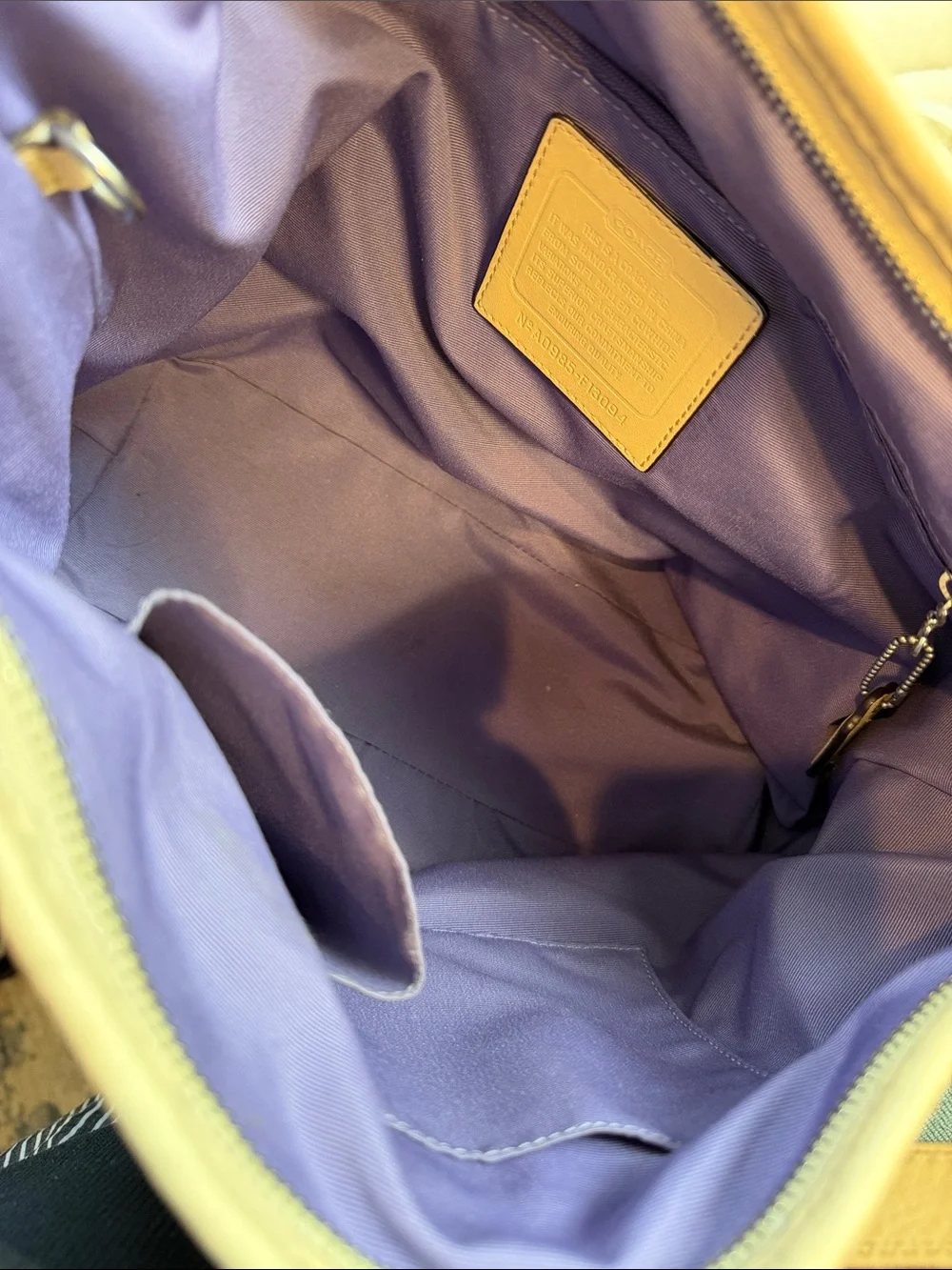 Coach Sarah Hobo Bag F13094 Cream